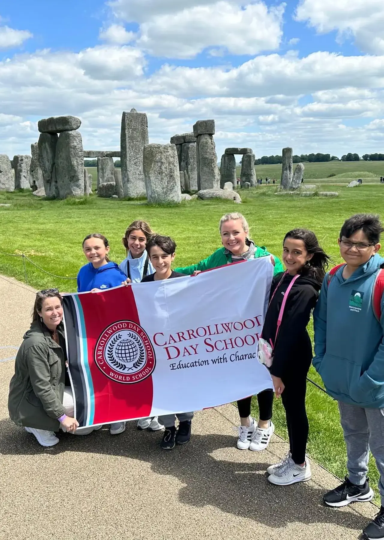 Elementary Students Attend the Junior Round Square Conference in England