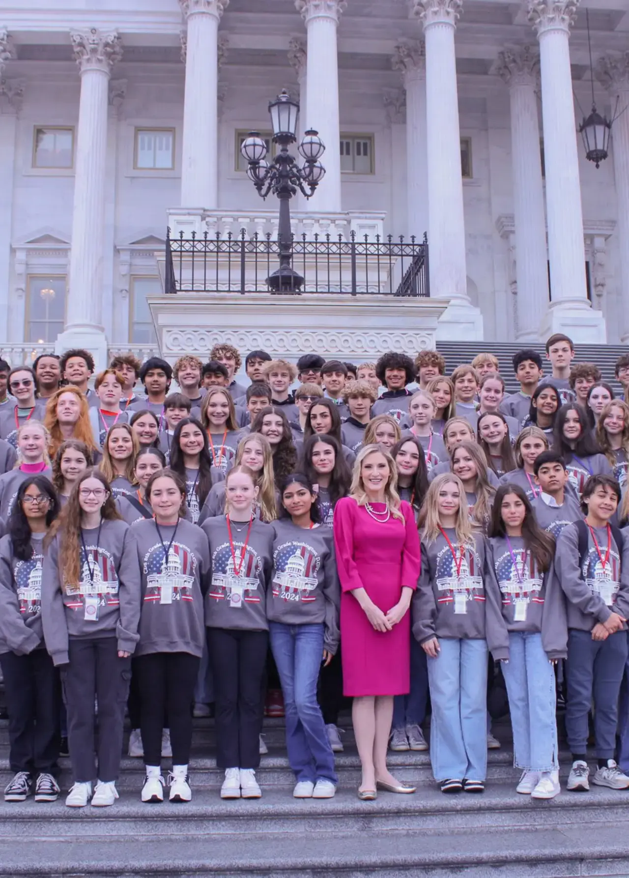 th grade students in Washington D.C.