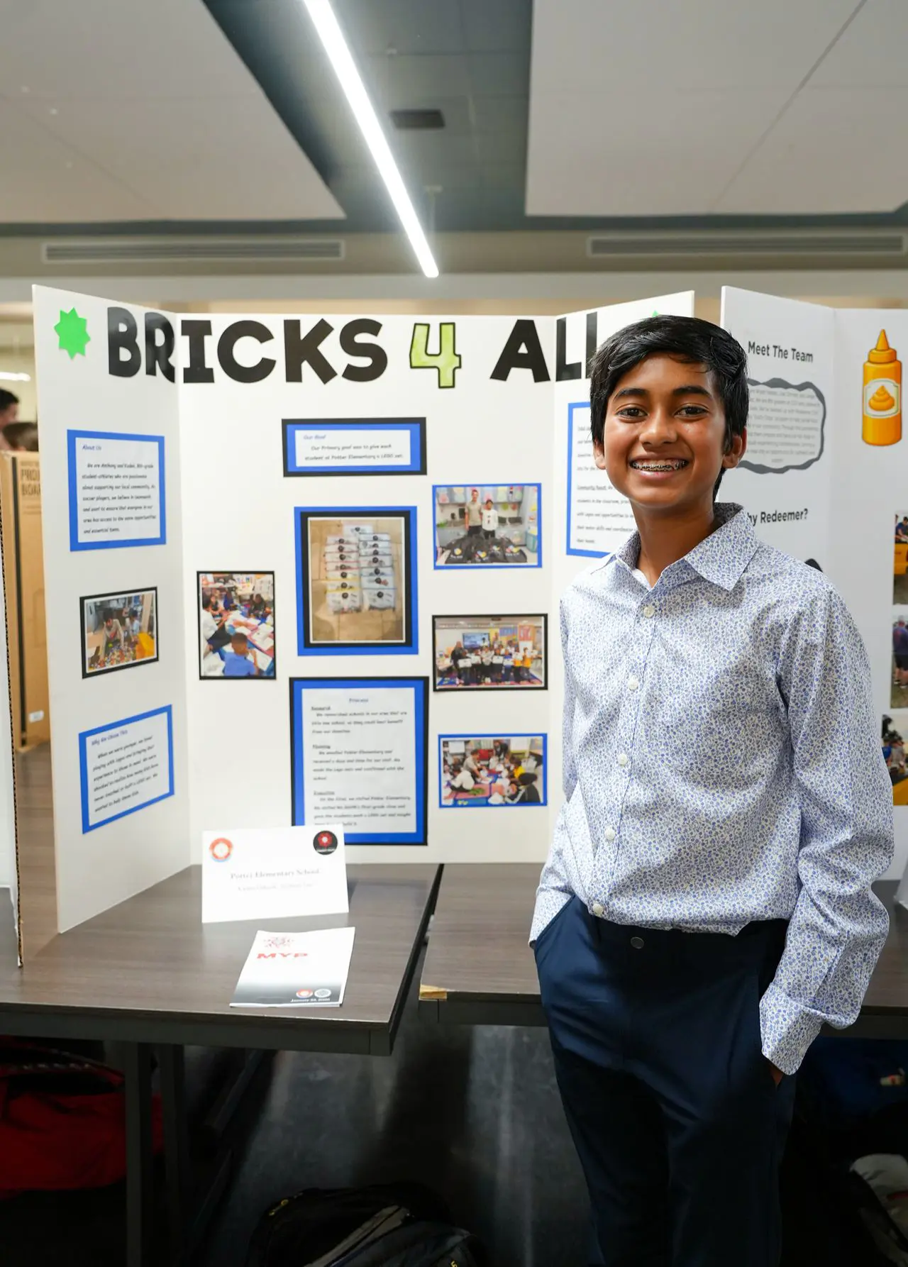 Middle School Community Service Fair Photo