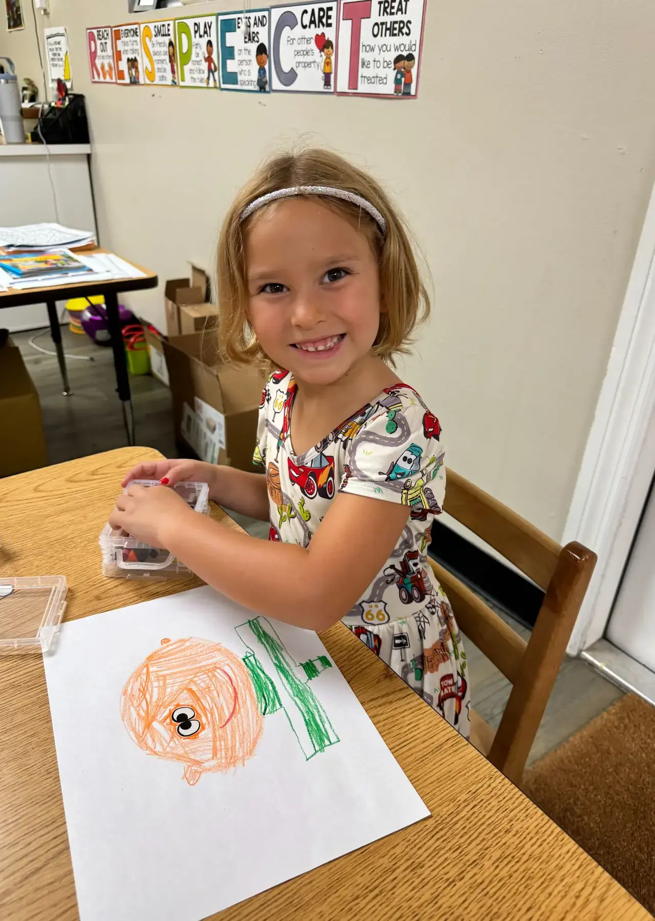 Lower School art photo