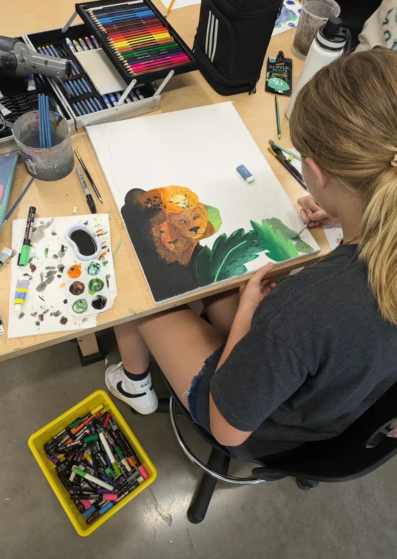 Middle School artist